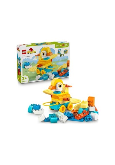 Lego Tekerlekli Hayvanlar İle Eğitici Kasaba Temalı Set