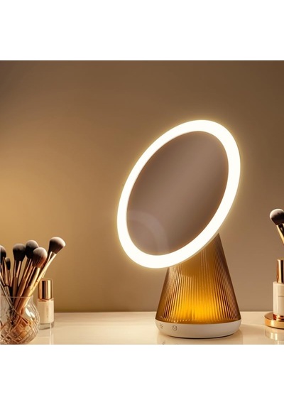 Lexroo Ayarlanabilir Renkli Led Ayna Işığı 5w 3000k-5000k Renk Sıcaklığı 2000mah Batarya İle Şarj Çok Renkli