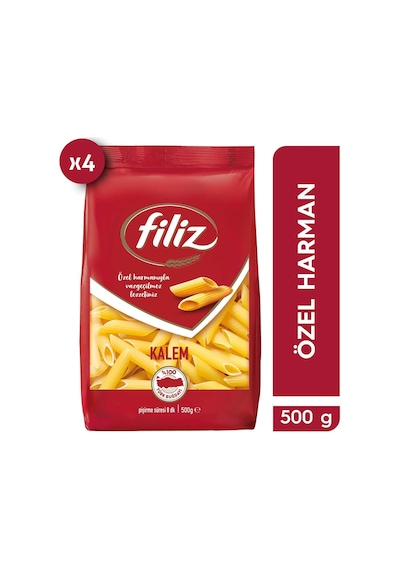 Filiz Kalem Makarna 4 x 500 G