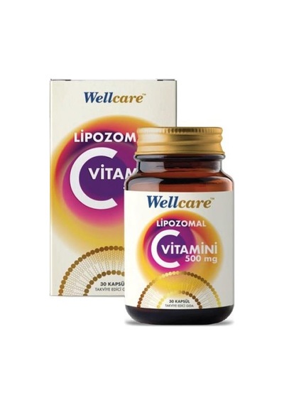 Wellcare Lipozomal Vitamin C 500mg Kapsül 30lu