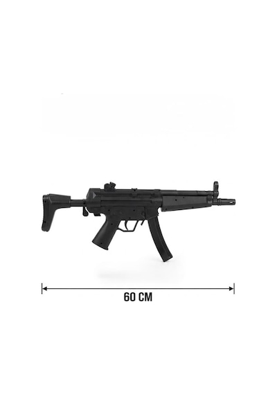 Profesyonel Seri 60 Cm Mp5 Boncuk Atar Oyuncak Silah - Siyah Boncuk Ürüne Dahil Değildir