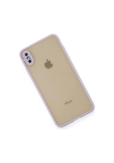 Newface - 72 - iPhone Uyumlu X Kılıf Montreal Silikon Kapak - Csmo-tex - - Mor