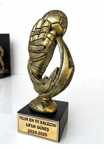 En İyi Kaleci Kupası Kişiye Özel Futbol Ödülü Ve Hatıra