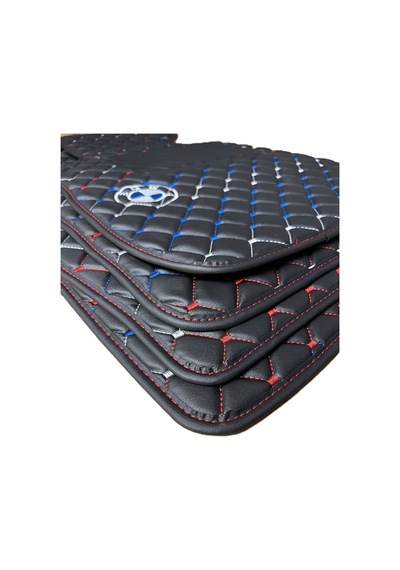 Oto Halı Paspas Bmw 6 Serisi F13 2011-2018 Uyumlu M Performance M Teknik Sport Kaymaz & Şık Tasarım - Tasarım 4