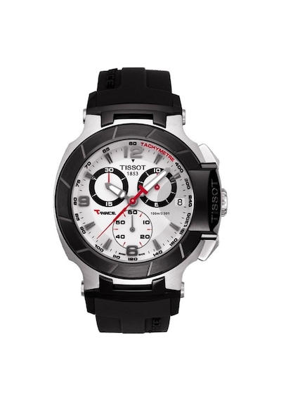 Tissot Trace Uyumlu Siyah Silikon Kordon