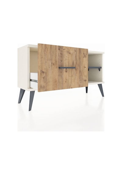 Arges Şifonyer Tek Raflı Tek Çekmeceli 88x30x48 Aytaşı-antrasit/çam Antrasit/çam Arges Şifonyer Tek Raflı Tek Çekmeceli 88x30x48 Aytaşı-antrasit/çam Antrasit/çam