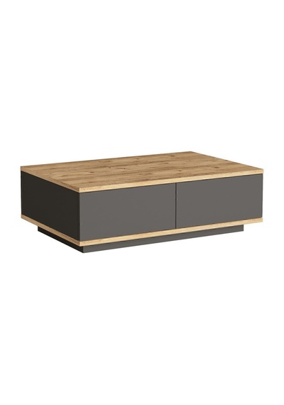 Aven Orta Sehpa 60x90cm 2 Kapaklı Çam-antrasit Ave14-aa Antrasit