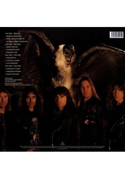 Iron Maiden Fear Of The Dark Remastered 2015 Lp Plak