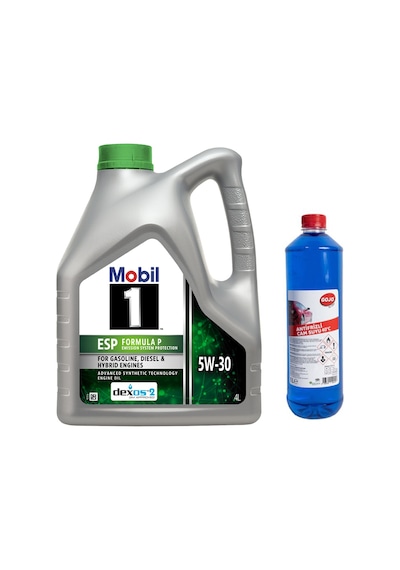 Mobil 1 Esp Formula P 5W-30 Motor Yağı 4 L + Gojo Antifrizli Cam Suyu 1 L