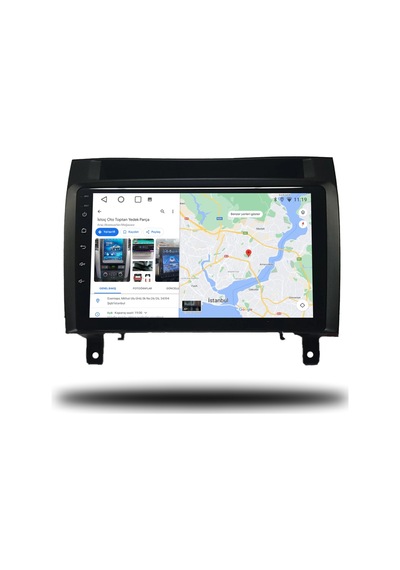 Navigate Mercedes Slk Android Carplay Multimedya 2004-2010 4gb Ram + 64gb Hafıza + 8 Çekirdek