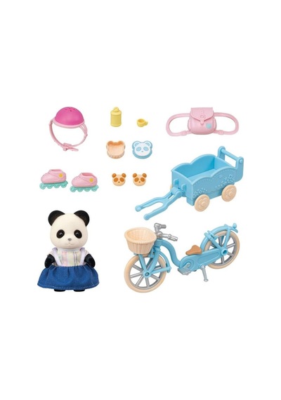 5652 Sylvanian Families Bisiklet ve Paten Set Panda +4 yaş