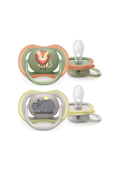 Philips Avent Ultra Air Emzik 6-18 Ay 2li Erkek-9035488399392 Mavi - Yeşil