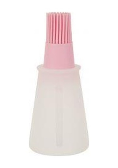 Tantitoni Açık Pembe Silikon Hazneli Fırça 11.6Cm
