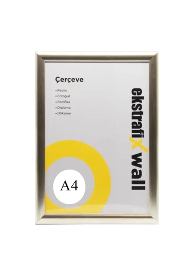 Ekstrafix Çerçeve A4 21x29,7cm Gümüş