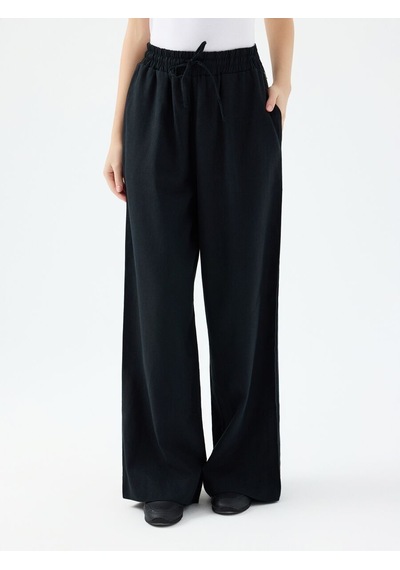 LOFT Regular Fit Kadın Pantolon Lf2038407 Q1.v1 Siyah
