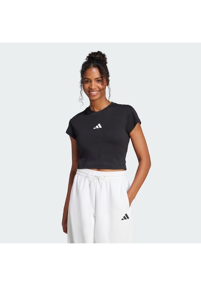 Adidas Future Icons Small Logo Baby Kadın Tişört C-adıje4000b30a00 Siyah