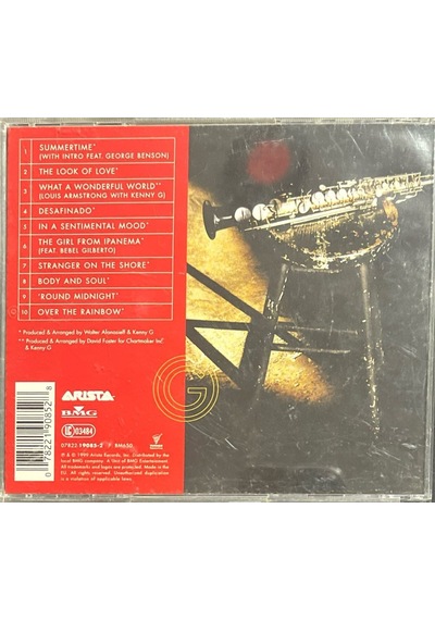 Plak Değildir Cd Dir Cd Kenny G Classics In The Key Of G Cd