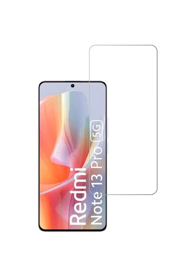 Xiaomi Redmi Note 13 Pro 5g İle Uyumlu Ekran Koruyucu Şeffaf Temperli Kırılmaz Cam Ekran Koruyucu
