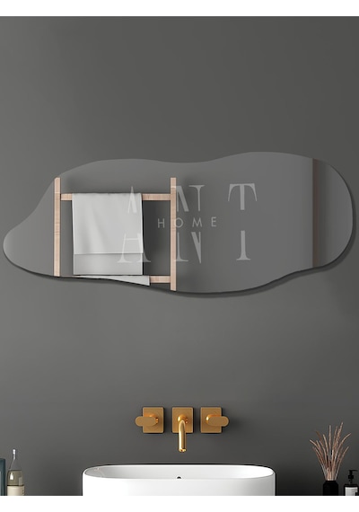 Asimetrik Ayna, Natura Boy Aynası, Asimetrik Boyayna 160 X 60 Gümüş