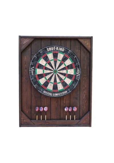 Ahşap Dart Tahtası 70x60cm Ahşap