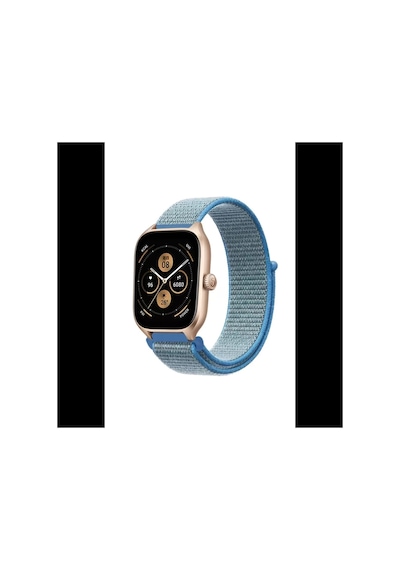 Watch 22mm Hasırlı Cırtcırtlı Kordon - Turkuaz Bz8683140522056