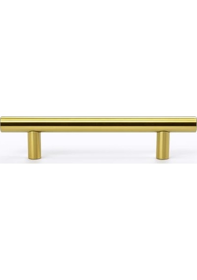 Alteta 10 Adet 128 Mm - 12.8 Cm Gold Altın Metal Mobilya Mutfak Çekmece Dolap Kulbu Kulpu Kulpları 155 x 230 MM (Büyük Boy)