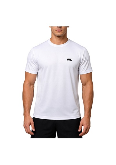 Musclecloth Dry Touch Kısa Kollu T-shirt Beyaz