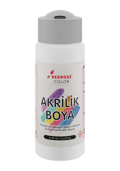 Beyaz Akrilik Boya 60 Ml Genel