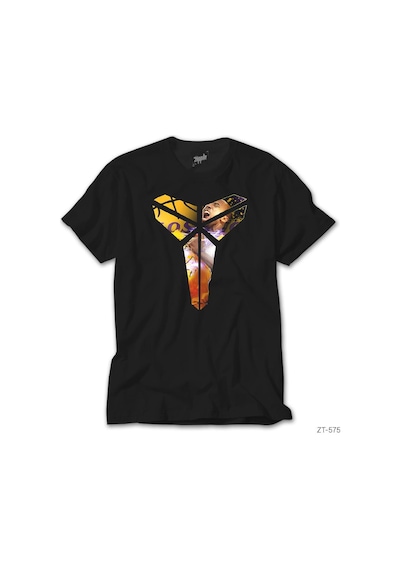 Kobe B. Logo 5 Siyah Tişört Siyah