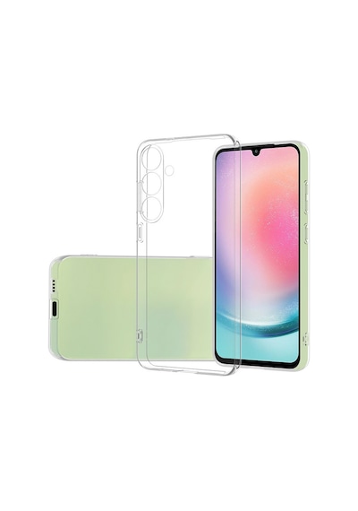 Zore Galaxy Uyumlu A56 Kılıf Msra Süper Silikon Kapak - Şeffaf Şeffaf