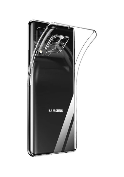 Samsung Galaxy Uyumlu M12 Kılıf 0.2 Mm Ultra İnce Şeffaf Silikon Kapak Şeffaf