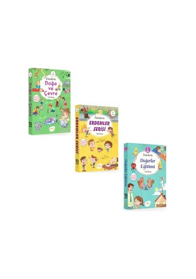 Yuva 1. Sınıf Değerler Eğitim Erdemler Doğa Ve Çevre 30 Kitap