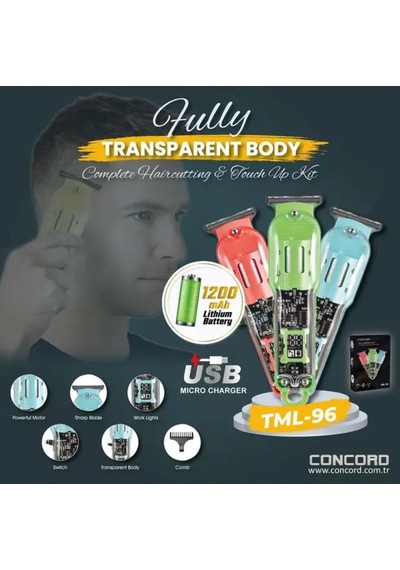 Concord Tml-96 Traş Makinesi 3 - 4 Saat