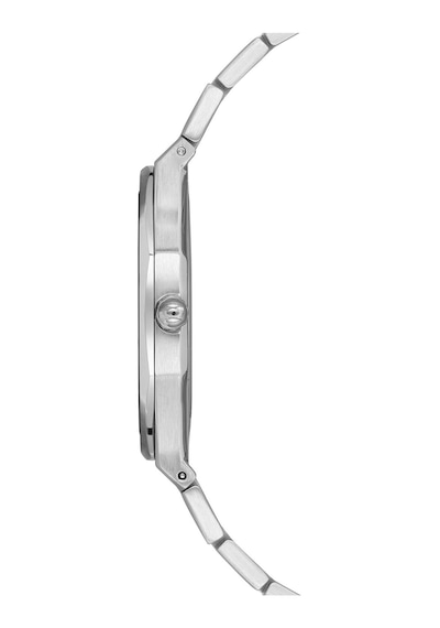 Nacar Safir Cam Gümüş Erkek Kol Saati Nc34-290356-abm Metalik Gri