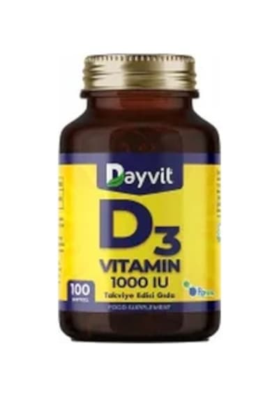 Dayvit Vitamin D3 1000 IU 100 Softjel