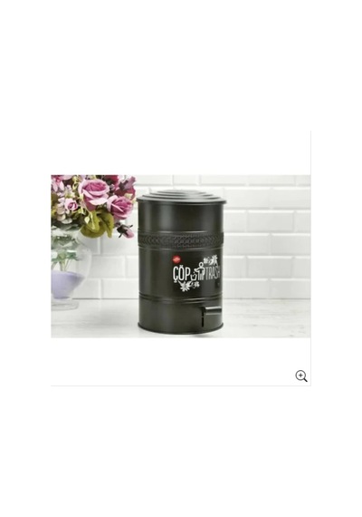 16 Litre Metal Pedallı Çöp Kovası - 5 Renk Seçenekli Çöp Kutusu