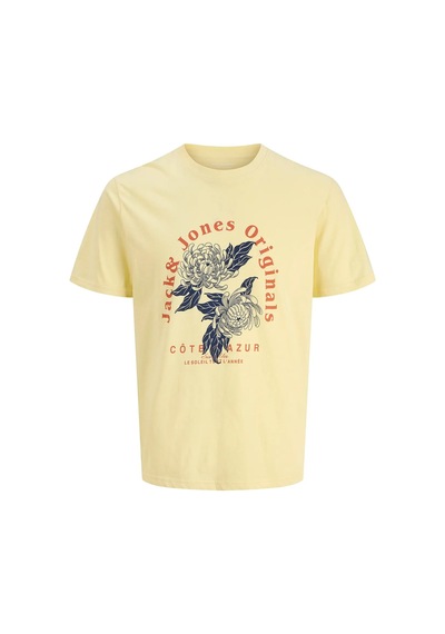 Jack & Jones Jorazur Erkek Tişört Sarı