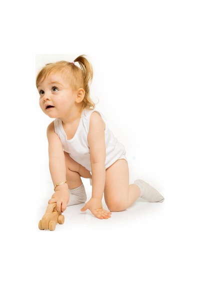 Babixkids Pamuklu Geniş Askılı Kız Bebek 5li Zıbın İhracat Fazlası %100 Pamuk Beyaz