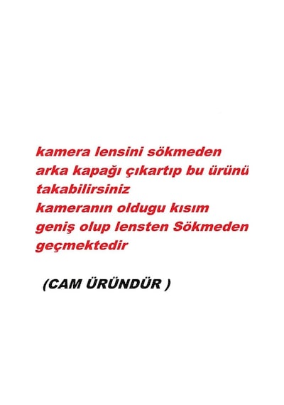Apple Uyumlu iPhone 8 Plus Arka Pil Batarya Kapağı (Cam) B-7000 (226129979)