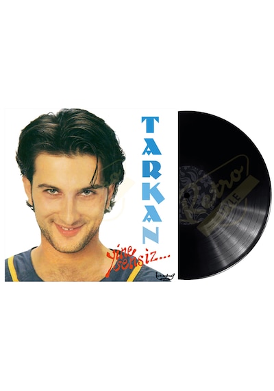 Tarkan - Yine Sensiz. Ambalajında LP. 33 Lük Plak