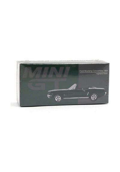 Mini Gt 1/64 Ford Mustang Convertible 1964 Highland Green