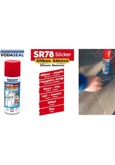 Vodaseal Sr78 Söcker Silikon Sökücü 200   Ml