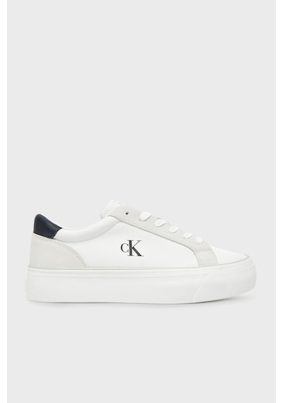 Calvin Klein Bayan Ayakkabı Yw0yw01896 01w Beyaz-siyah Beyaz-siyah