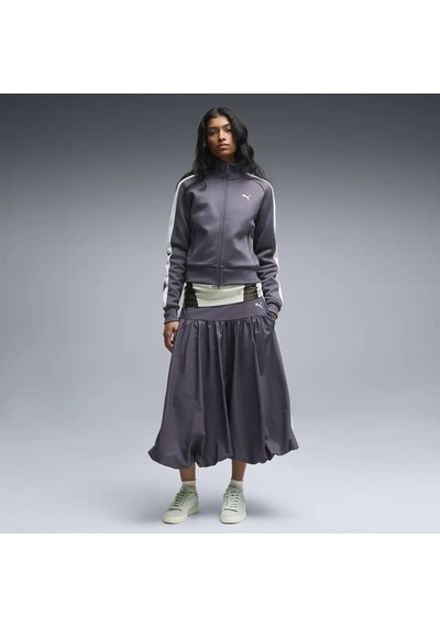 Puma T7 Balloon Midi Skirt Mavi Kadın Etek
