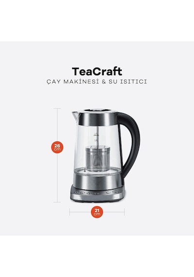 Dexart TeaCraft Çay Makinesi & Su Isıtıcı