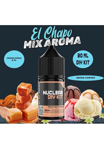 Nuclear 30ml Dıy Kit Elchapo Gıda Aroması 6 Ml Aroma İçerir