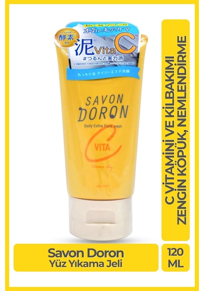 Cosmetex Roland Savon Doron C Vitaminli Yüz Yıkama Jeli 120 ML