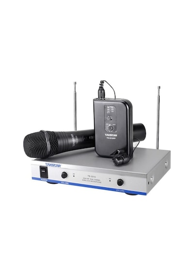 Takstar TS-3310HP Kablosuz El ve Kafa Mikrofonu 2 Verici 1 Alıcı