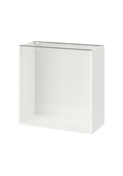 Ikea Metod Alt Dolap İskeleti, Beyaz, 80x37x80 Cm