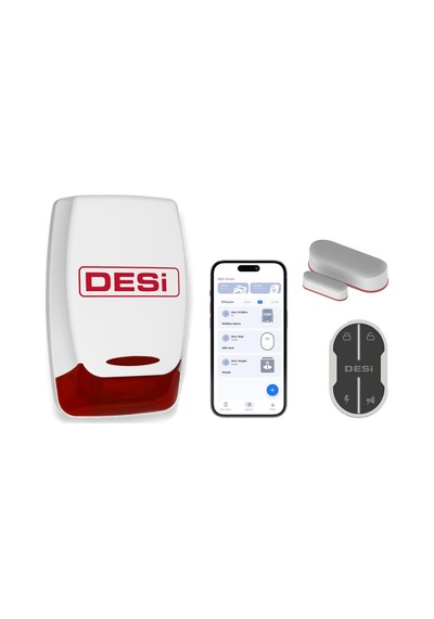 Desi Midline Smart Wifi Akıllı Alarm Sistemi Wifi-telefon Uygulama İle Kullanım